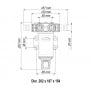 Marco VP45A-S Pompa a palette 45l/min 12V 8A con ON OFF raccordi ottone MC16602912-30%