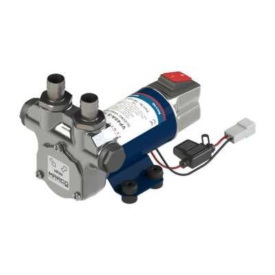Marco VP45A-S Pompa a palette 45l/min 24V 4A con ON OFF raccordi ottone MC16602913-30%