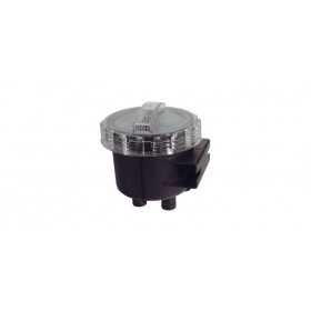 Seawater strainer in polycarbonate L125xh115mm Pots Ø16mm MT4132216