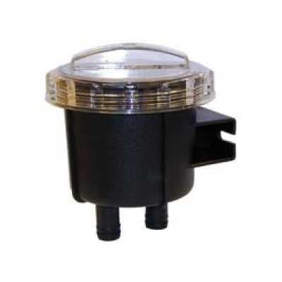 Filtro acqua di mare in policarbonato L125xh115mm Uscite 19mm MT4132219-10%