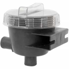 Seawater strainer in polycarbonate L165xh165mm Pots Ø25mm MT4132225