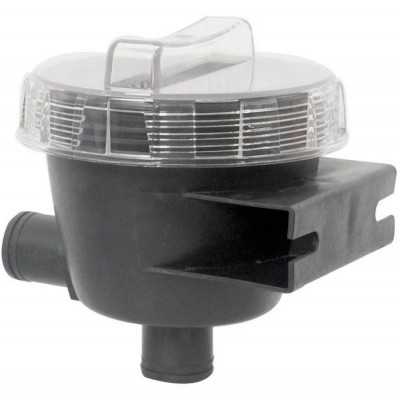 Filtro acqua di mare in policarbonato L165xh165mm Uscite Ø25mm MT4132225-10%