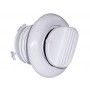Boccola di scarico in nylon bianco con tappo 6,3mm N40137701724B-5%