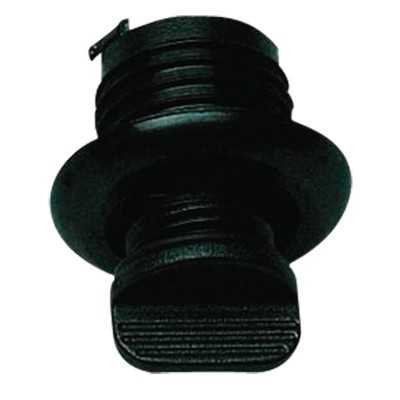 Boccola di scarico in nylon nero con tappo 26,3mm N40137701724N-5%