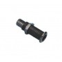 Boccola per tappo a espansione in nylon nero con portagomma 30mm N40137701731N-5%