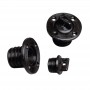 Boccola di scarico a vite Ø43mm con tappo 24,7mm Nero N40137701748N-5%