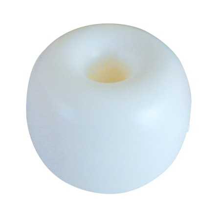 Float with through hole Ø170mm H.145mm Hole Ø15mm White N10502903529B