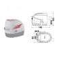 Pompa di sentina Europump II automatica 12V 48l/min P.19mm N40338522841-18%