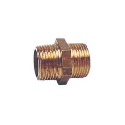 Nipples in ottone Filetto 1/2 pollici N40737601532-0%