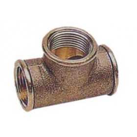 Tee in ottone Filetto 1-1/4 pollici N40737601581-0%
