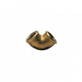 Curva 90° in ottone Femmina-Femmina Filetto 1-1/2 pollici N40737601632-0%