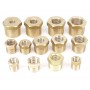 Riduzione ottone Maschio-Femmina 3/4 x 1/2 pollici N40737601646-0%