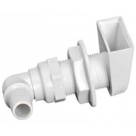 Scarico a mare in plastica con portagomma 90° 19mm N42038202450-0%