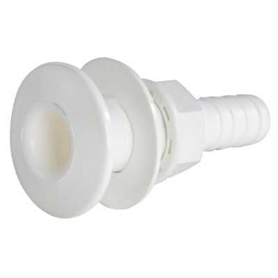 Scarico a Mare in Plastica Bianca da 3/4 pollici con Portagomma 19mm N42038202471-0%