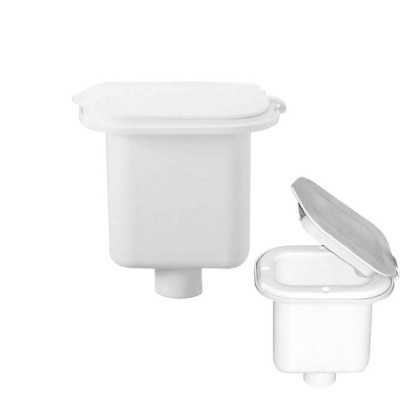 Contenitore a scomparsa con tappo 125x90mm Bianco N42737301980B-5%