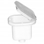 Contenitore a scomparsa con tappo 125x90mm Bianco N42737301980B-5%