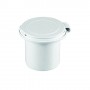 Contenitore bianco a scomparsa tondo Incasso 88mm con tappo N42737304875B-5%
