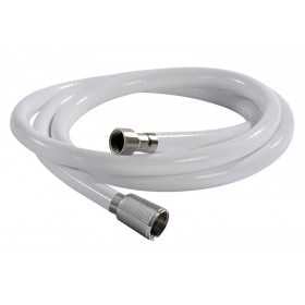 Tubo Doccia in PVC bianco 2.5m Raccordi terminali 1/2 F + 3/8 F N42737323264-0%
