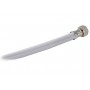 Tubo Doccia in PVC bianco 2.5m Raccordi terminali 1/2 F + 3/8 F N42737323264-0%