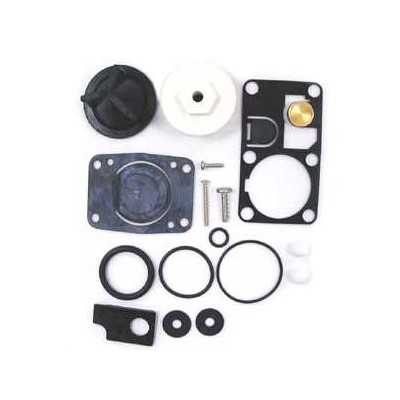 Gasket kit for Jabsco toilet 29045-20 Models produced after 1998 Grey Handle N43437001401