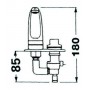 Whale single tap 113x55mm N44237902440