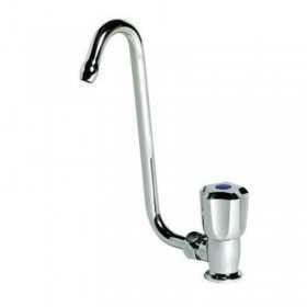 Swivelling spout tab chromed brass cold H210mm N44237904089