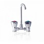 Rubinetto Doppio MM5500 Cromato con Canna Abbattibile h170mm N44237904091-25%