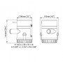 Marco UP1500 Elettropompa ad immersione 12V 10A Portata 95l/min N44438522494-10%