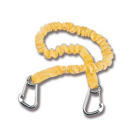 Cinghia elastica con 2 moschettoni inox 100-190cm Carico rottura 2000kg N90683708463-10%