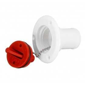 Imbarco Benzina 38mm a filo in plastica bianca N82735500399B-5%