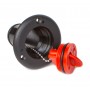 Imbarco Benzina 50mm a filo in plastica nera N82735500400N-5%