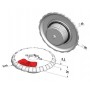 Filling Plug Galaxy for Gas 38mm White ABS N82735506011