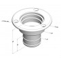 Filling Plug Galaxy for Gas 38mm White ABS N82735506011