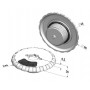 Galaxy Waste deck filler 50mm White ABS N82735506016