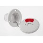 Galaxy fuel deck filler 50mm White ABS N82735506017
