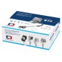 Box doccia Classic Evo con doccia Tiger Tubo 2,5mt Sportello in Inox OS1516370-18%