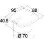 Box doccia New Edge con doccia Tiger Tubo 2,5mt Bianco OS1516400-18%