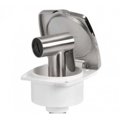 Box doccia New Edge con doccia Tiger Tubo 2,5mt Sportello in Inox OS1516470-18%