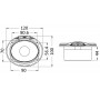 Nuvola deck shower with mixer OS1523960