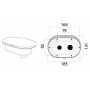 Box doccia Oval con miscelatore e doccia Mizar Tubo 2,5mt Cromato OS1524030-0%
