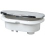 Oval deck shower with mixer and Mizar shower head Hose 4m OS1524031