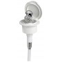 Classic Evo deck shower with Mizar head Lid finish white Hose 2,5m OS1525000