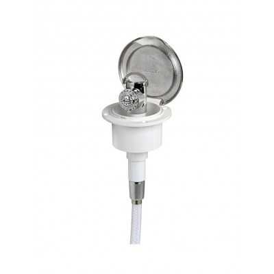 Classic Evo deck shower with Mizar head Lid finish Chromed Hose 2,5m OS1525006