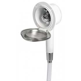 Classic Evo deck shower with Mizar head SS Hose 4m bulkhead mounting OS1525074