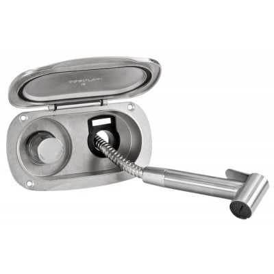 Elissa deck shower with Tiger mixer and shower head Hose 4m OS1532301