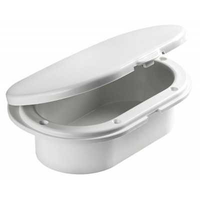 Box e coperchio Classic XL Bianco Foro posteriore OS1590001-0%