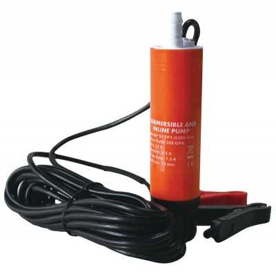 Submersible centrifugal pump 12V 4,5A 18 l/min Hose adaptor 12mm OS1610513