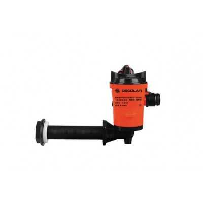 Europump 90° bulkhead pump fish tank aeration OS1616005