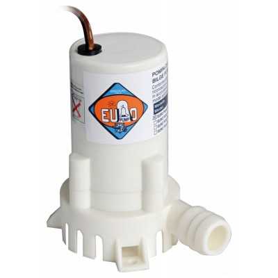 Europump bilge pump 300GPH 12V 19l/min 2A OS1661360