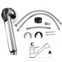 Olivia single-control combined mixer and removable shower OS1701900